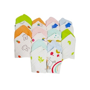 Ecobaby Handuk Kecil Warna + Motif Isi 3