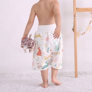 Ecobaby Perlak Rok Bayi – Putih Kelinci