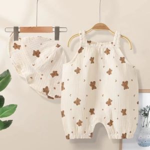 Ecobaby Bodysuit Baju Bayi – Beruang