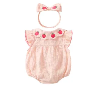 Ecobaby Jumper Basic Stroberi