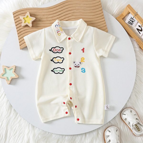 Ecobaby Jumper Anak Bordir Putih