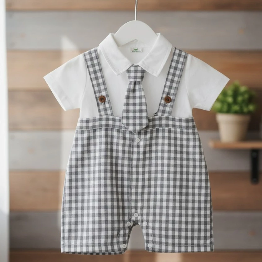 Ecobaby Jumper Variasi Overall + Dasi - Gambar 2